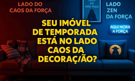 O LADO ZEN DA FORÇA ESTÁ NA DECORAÇÃO